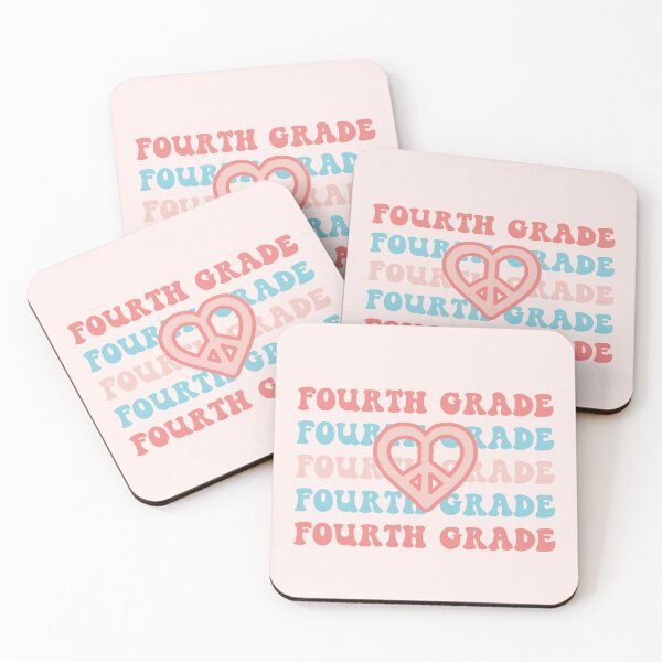 Item preview, Groovy Retro Fourth Grade Back to School designed and sold by Krysanthe.