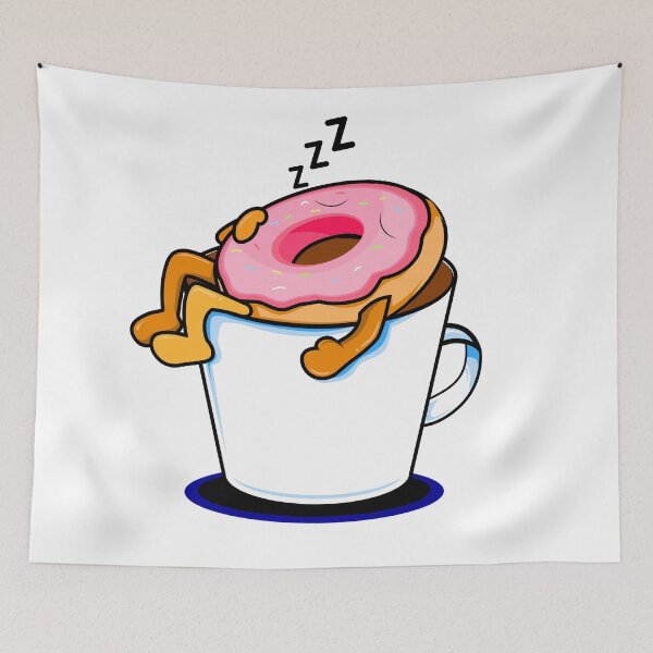 Item preview, Donut coffee sleeping designed and sold by brendanre.