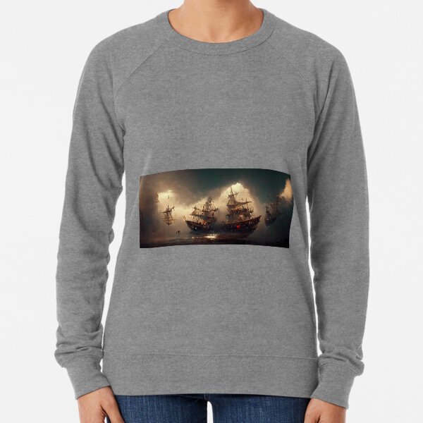 Ships #3 Lightweight Sweatshirt