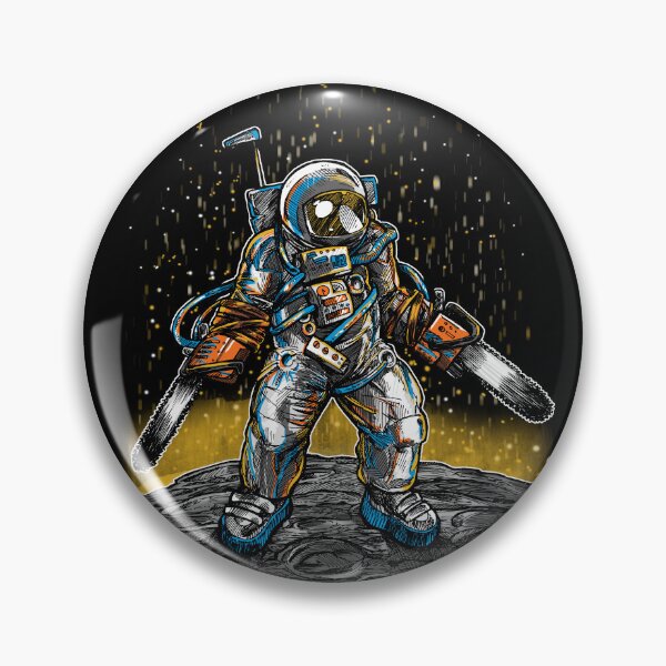 Item preview, Houston Chainsaw Astronaut designed and sold by nickv47.