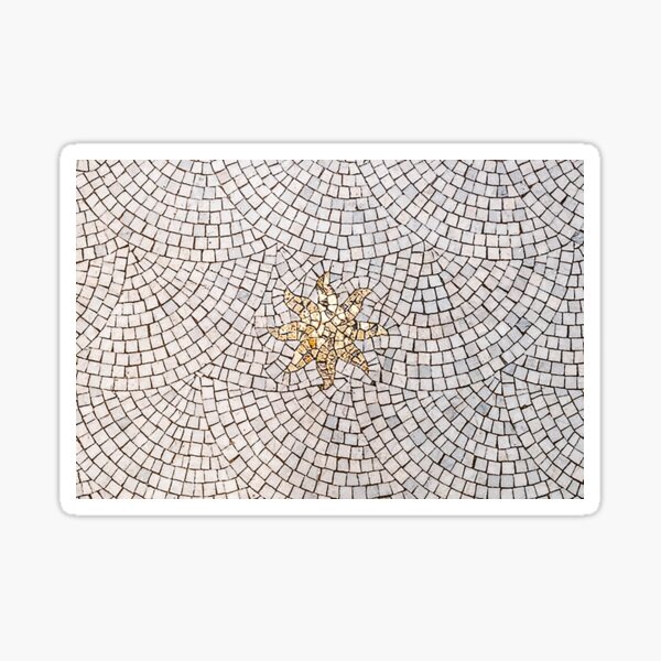 Item preview, Star Tile Mosaic designed and sold by apopofbeauty.