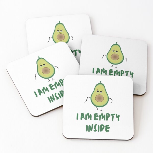 Item preview, Sad Avocado : I Am Empty Inside designed and sold by MoaaStore.
