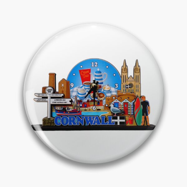 Item preview, Cornwall Kernow Clock designed and sold by LoloTrends.