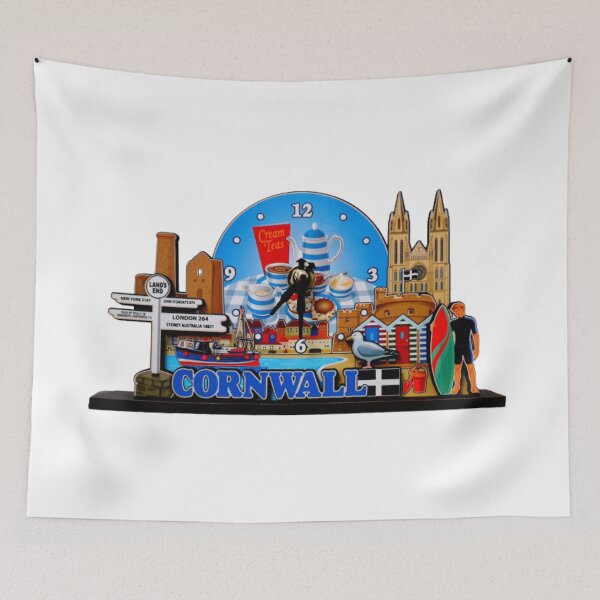 Item preview, Cornwall Kernow Clock designed and sold by LoloTrends.