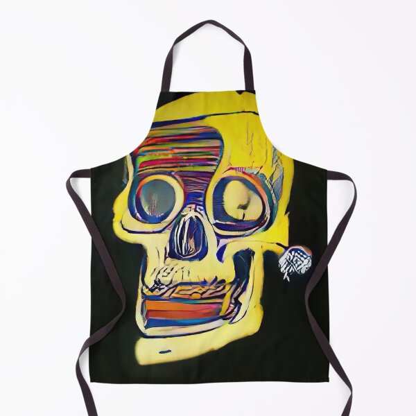 Item preview, Modern Art Street Art Skull designed and sold by CattlettArt.