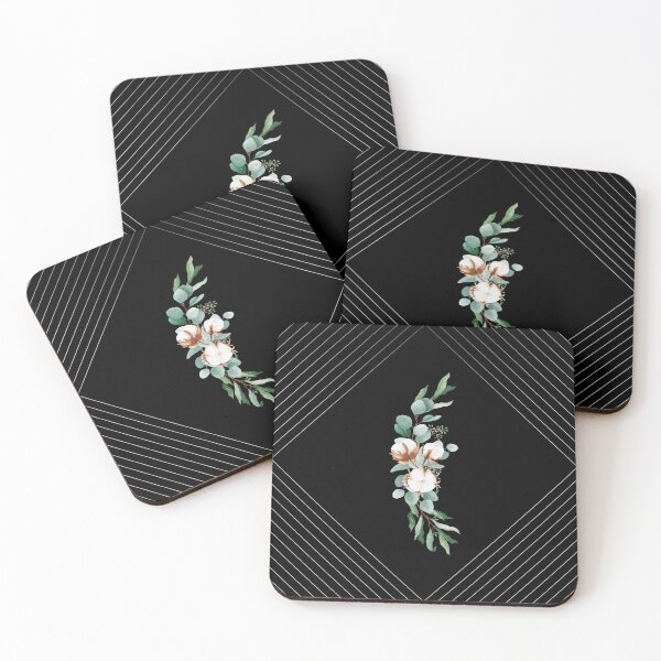 Item preview, Floral bouquet on black  designed and sold by FGCART.