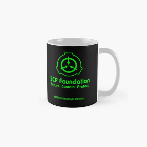 SCP Logo and Text Mug – The SCP Store