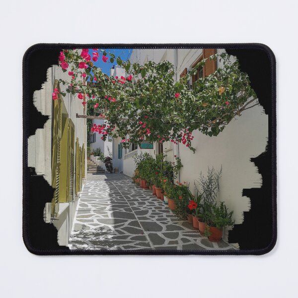 Item preview, Quaint walkway on the Greek island of Naxos designed and sold by MH65Designs.