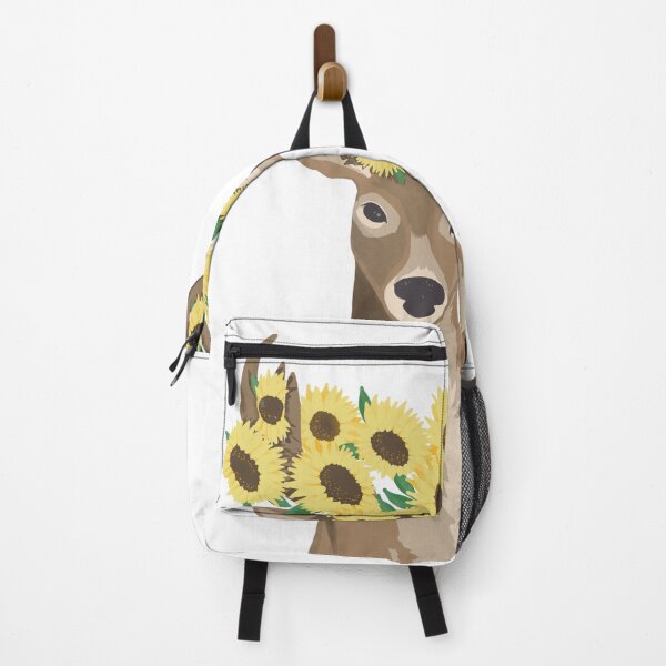 Item preview, Sunshine Deer with Sunflowers designed and sold by marleywrightart.