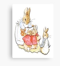 Nursery Characters, Peter Rabbit, Beatrix Potter Canvas Print