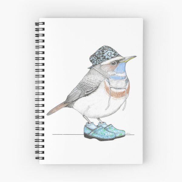 Item preview, Nightingale in Clogs designed and sold by JimsBirds.