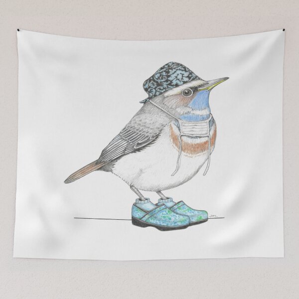Item preview, Nightingale in Clogs designed and sold by JimsBirds.