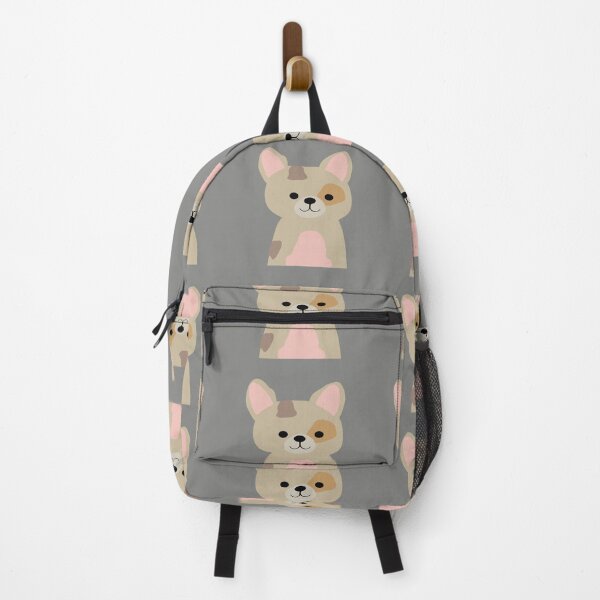 Item preview, Cute puppy dog flat portrait nursery warm colors kawaii portrait designed and sold by Novel-ty.