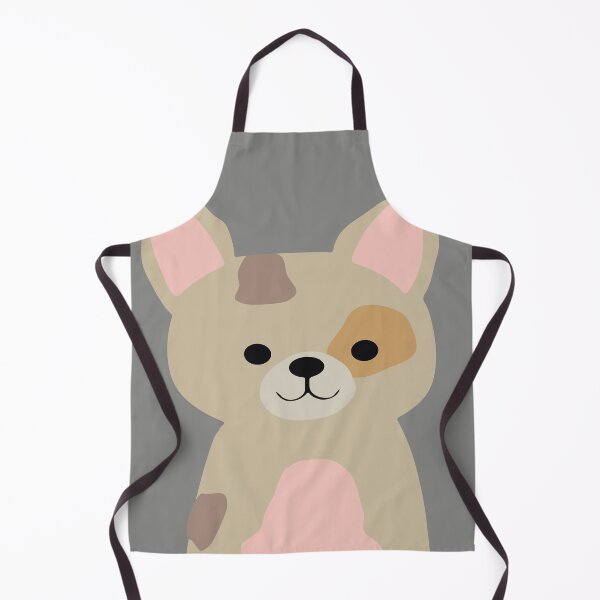Item preview, Cute puppy dog flat portrait nursery warm colors kawaii portrait designed and sold by Novel-ty.