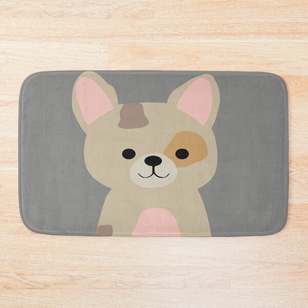 Item preview, Cute puppy dog flat portrait nursery warm colors kawaii portrait designed and sold by Novel-ty.