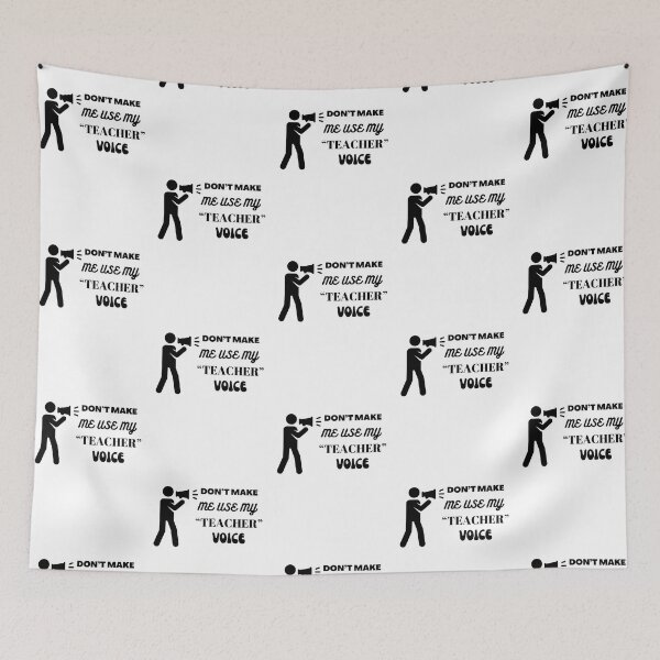 Item preview, Teacher Voice designed and sold by Elatty.