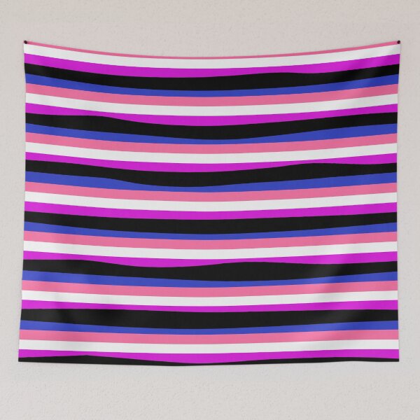 Item preview, GENDERFLUID FLAG HORIZONTAL designed and sold by Jackie Saad Robinson.