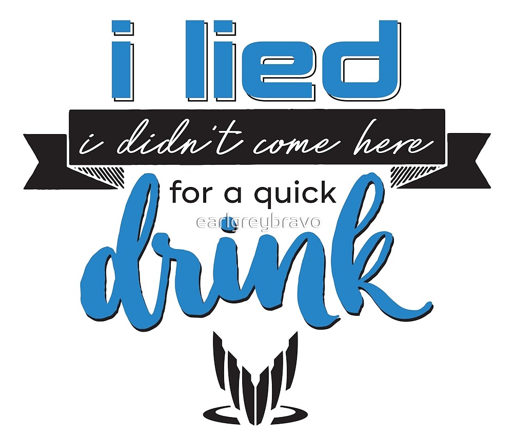 "a quick drink" by earlgreybravo | Redbubble