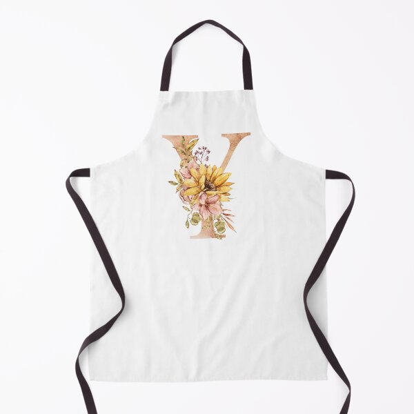 Item preview, Watercolor floral sunflower personalized letter Y wedding monogram print designed and sold by tiana-geo.