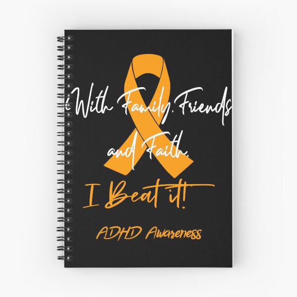 Item preview, ADHD Warrior - With Family, Friends, and Faith - I BEAT IT! designed and sold by Robbsyn.