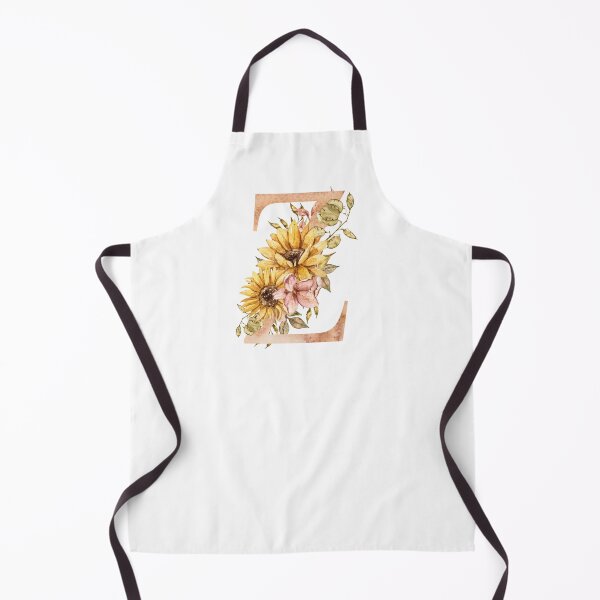 Item preview, Watercolor floral sunflower personalized letter Z wedding monogram print designed and sold by tiana-geo.