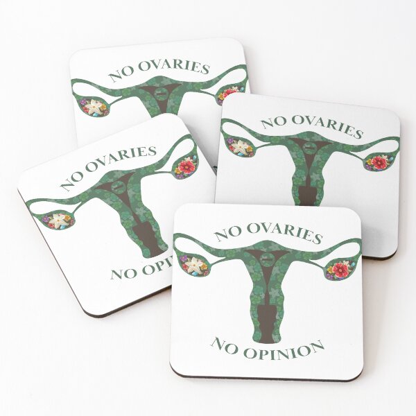Item preview, No ovaries - no opinion designed and sold by Patricia Sobral.