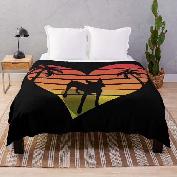 Item preview, Love Rat Terrier Retro Sunset Dog  designed and sold by sbe-zone.