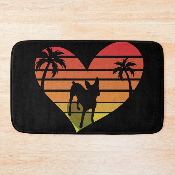 Item preview, Love Rat Terrier Retro Sunset Dog  designed and sold by sbe-zone.