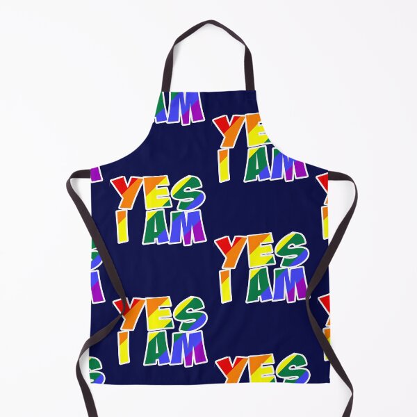 Item preview, YES I AM gay / LGBTQI / lesbian / bisexual / queer designed and sold by incurablehippie.