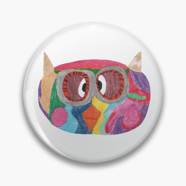 Item preview, colorful  owl designed and sold by Elison-Dad.