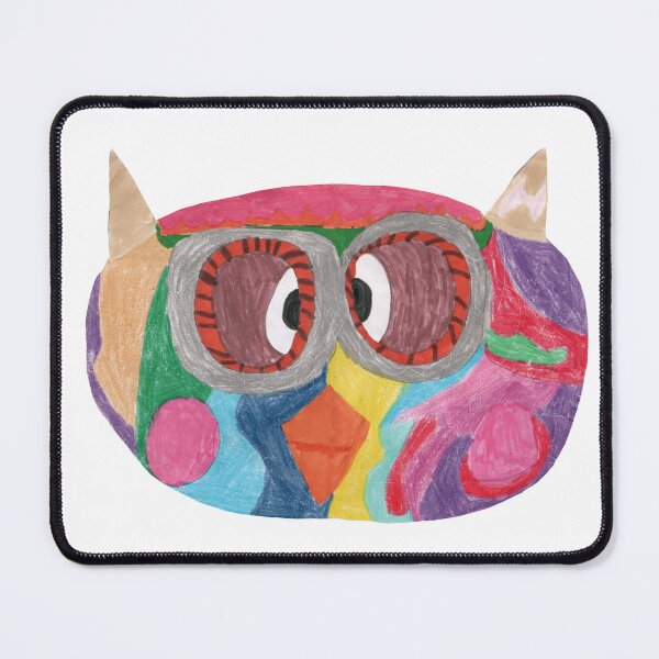 Item preview, colorful owl designed and sold by Elison-Dad.