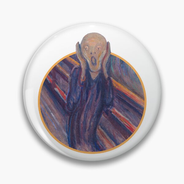 Item preview, The Scream In A Circle - Edvard Munch Famous Painting designed and sold by AlanPhotoArt.