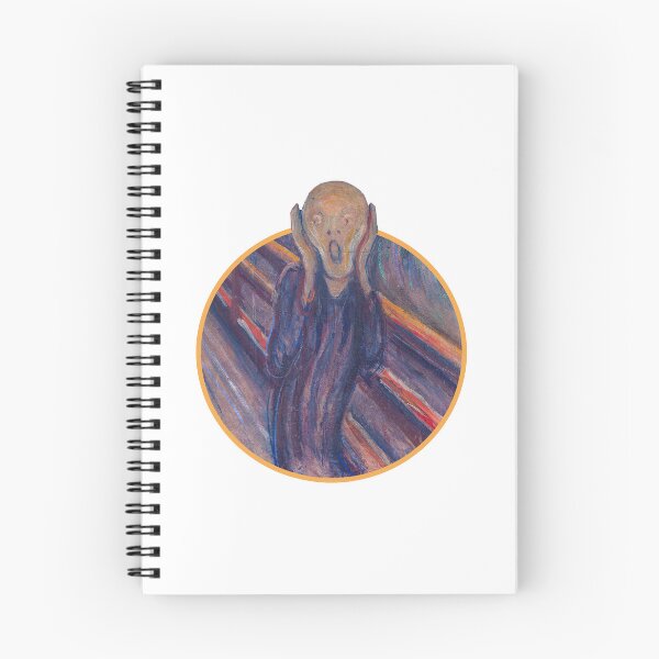 Item preview, The Scream In A Circle - Edvard Munch Famous Painting designed and sold by AlanPhotoArt.