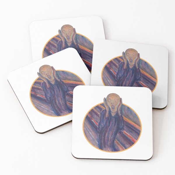 Item preview, The Scream In A Circle - Edvard Munch Famous Painting designed and sold by AlanPhotoArt.