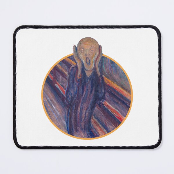Item preview, The Scream In A Circle - Edvard Munch Famous Painting designed and sold by AlanPhotoArt.