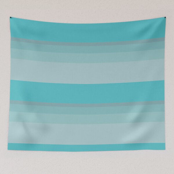 Item preview, stripes - lagoon blue II designed and sold by abbatestudio.