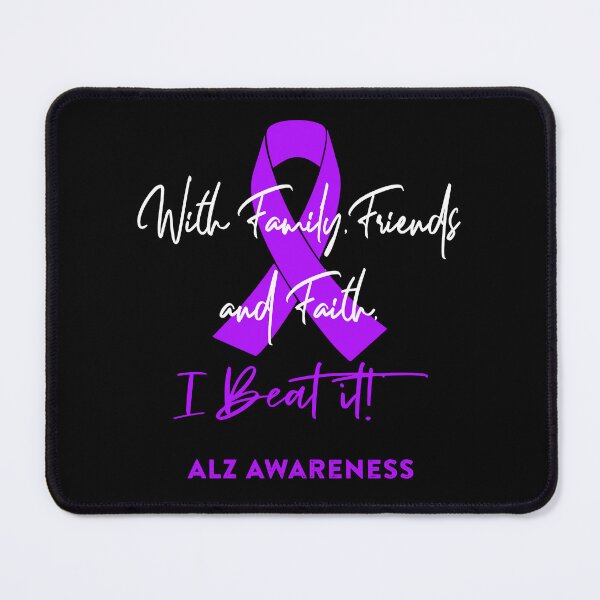 Item preview, ALZ Warrior - With Family, Friends, and Faith - I BEAT IT! designed and sold by Robbsyn.
