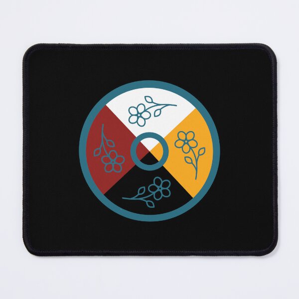 Item preview, Medicine Wheel Floral WAWEZHI CANADA designed and sold by WAWEZHI.