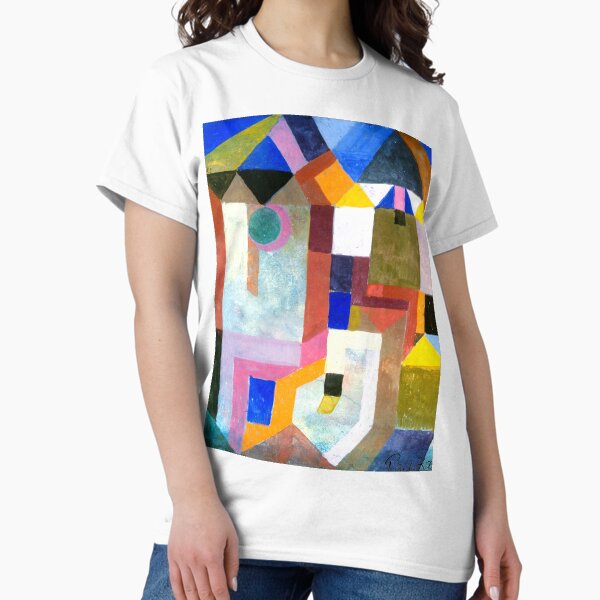 Artikel-Vorschau von Paul Klee Farbenfrohe Architektur | Klee-inspirierte Kunst, designt und verkauft von Gascondi.