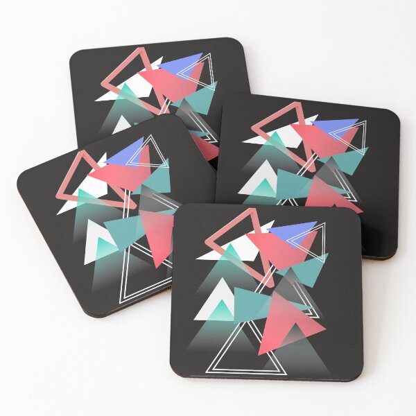 Item preview, Triangle Abstract Geometric Art designed and sold by marvacousins246.
