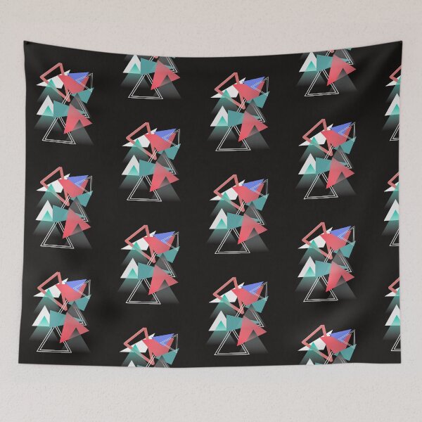 Item preview, Triangle Abstract Geometric Art designed and sold by marvacousins246.