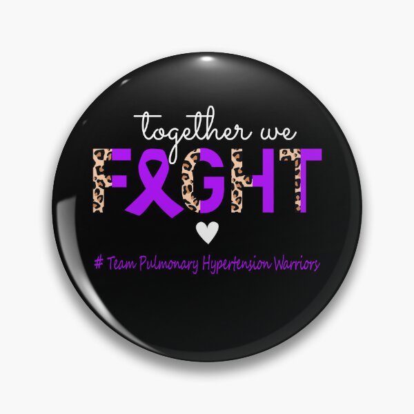 Item preview, Pulmonary Hypertension Awareness Together We Fight Team Pulmonary Hypertension Warriors designed and sold by whlrcheryl.