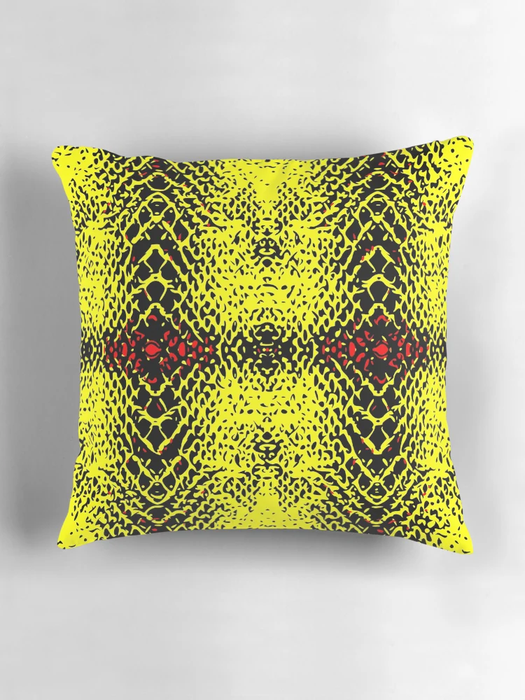 Thumbnail 3 of 4, Pillow, Python Design designed and sold by DesignFantazia.