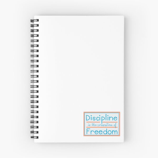 Item preview, Discipline is the cornerstone of Freedom (Graphic) designed and sold by Karen-Rocha.