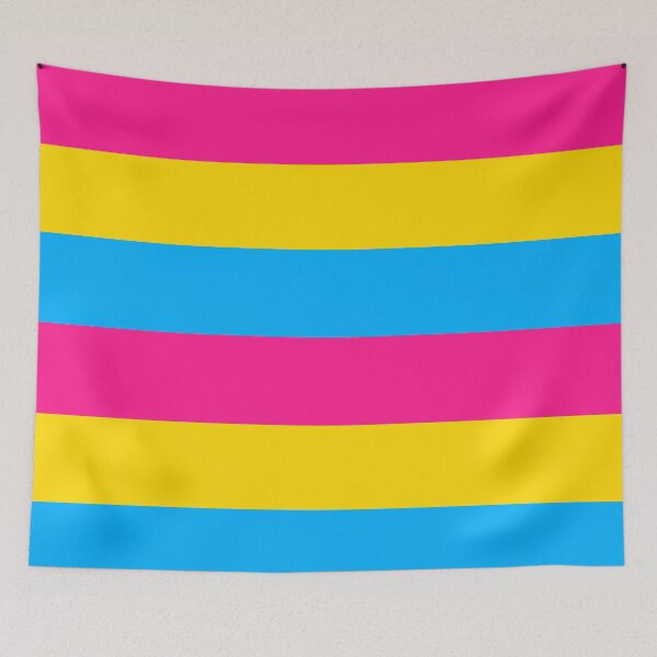 Item preview, PANSEXUAL FLAG HORIZONTAL designed and sold by Jackie Saad Robinson.