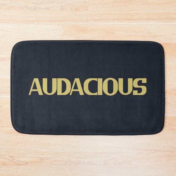 Item preview, Audacious - Bold Golden Text designed and sold by Chubuter.