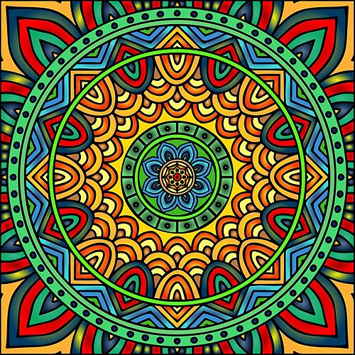 Circle Mandalas 135 (Style:36)