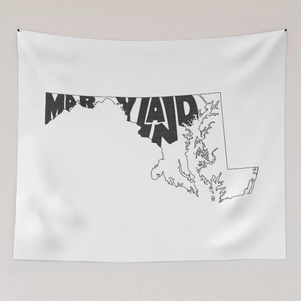 Item preview, Maryland State Word Art designed and sold by surgedesigns.
