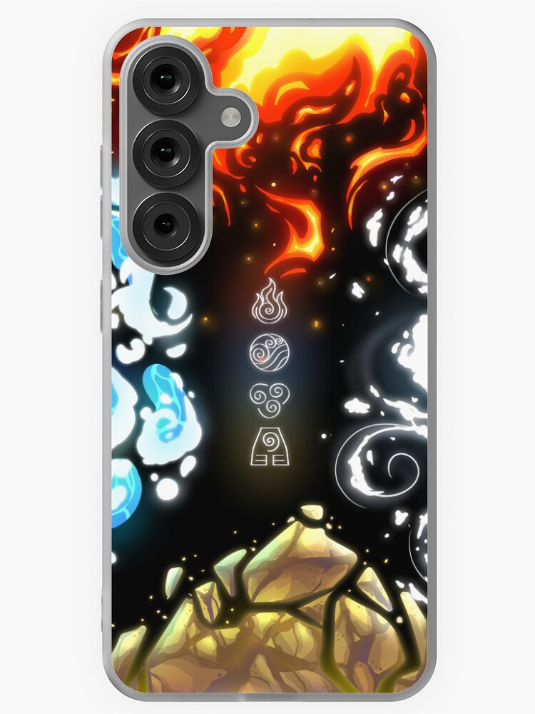 Thumbnail 1 of 4, Samsung Galaxy Phone Case, Four Elements of Avatar designed and sold by ReaxHm.