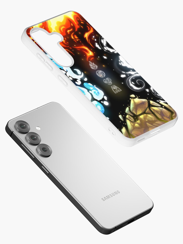Thumbnail 2 of 4, Samsung Galaxy Phone Case, Four Elements of Avatar designed and sold by ReaxHm.